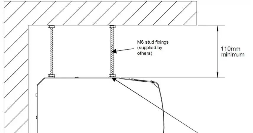 BN Thermic HCA2 Air Curtain Instructions nto position