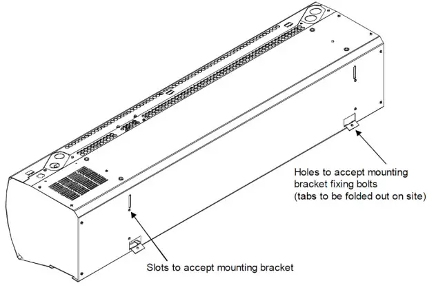BN Thermic HCA2 Air Curtain Instructions provided