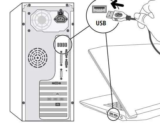 hama-00182667-Slimline-Keyboard-Instruction-FIG-1