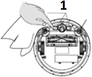 CRD4550S - Cleaning the charging plate 1