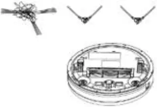 CRD4550S - Cleaning the side brushes 2