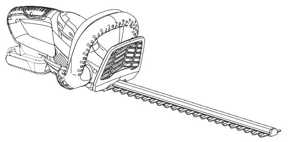 YARD FORCE 20v Hedge Trimmer Cover