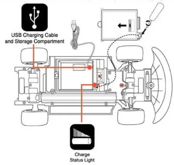 NEW BRIGHT 74USD Toy Receiver 4