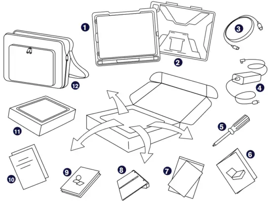 tobii dynavox TD Pilot Transition Kit - FIG 1
