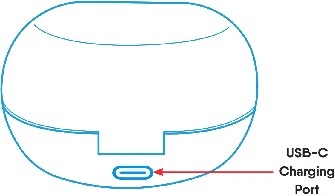 LASER AO-AB750TWS TWS Earphone with HiFi Dual Hybrid Dynamic Driver - CHARGING