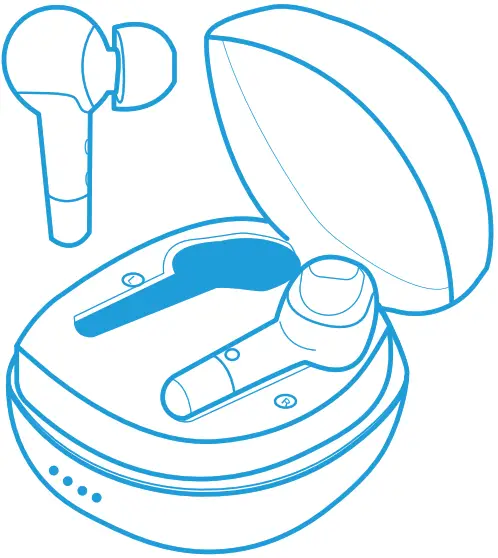 LASER AO-AB750TWS TWS Earphone with HiFi Dual Hybrid Dynamic Driver