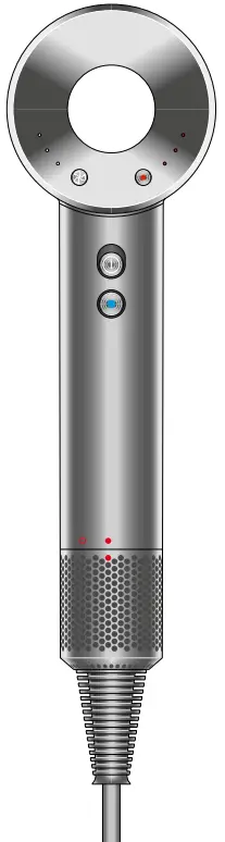 dyson Supersonic Hair Dryer Iron Fuchsia