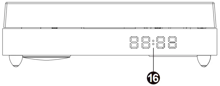 auna 10039050 TT Classic Chrono Record Player - 3