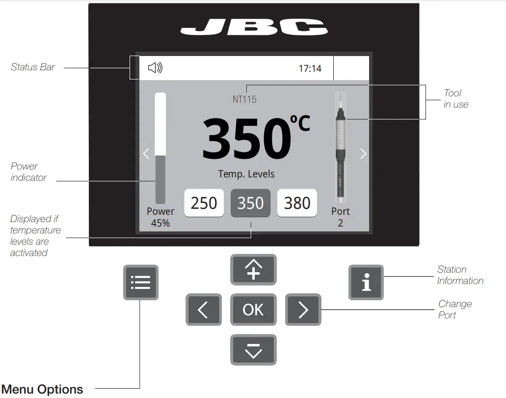 JBC NASE-9C (100V) 2-Tool Nano Rework Station-fig7