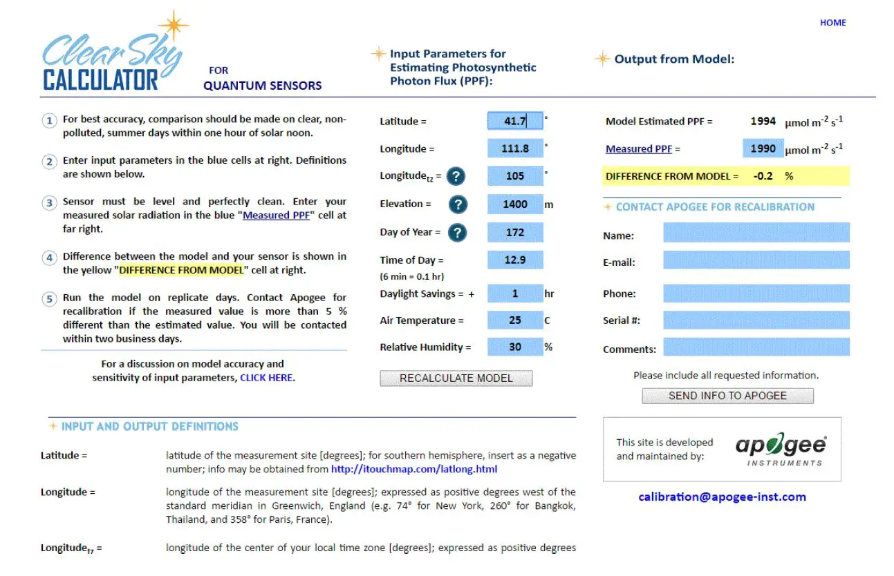 apogee SQ-521 Quantum Sensor 16