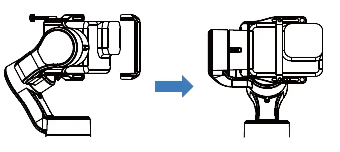hohem iSteady Pro E 3-Axis Stabilizing Gimbal for Action Camera FIG 8