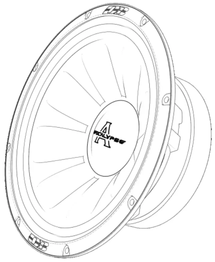 APOCALYPSE APn W81A Mid Bass Speakers