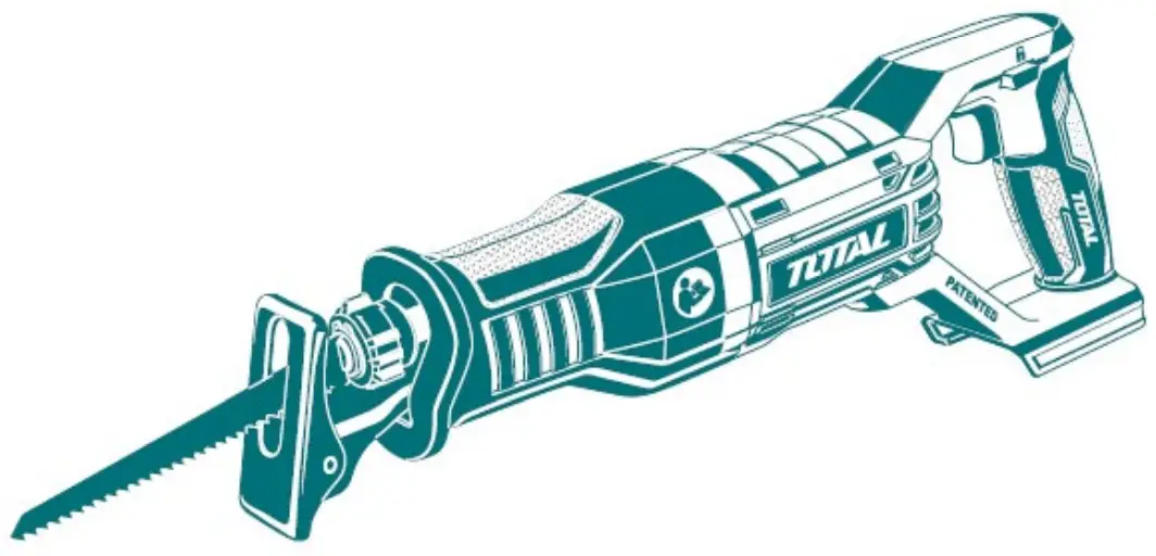 TOTAL TRSLI1151 Li ion Reciprocating Saw - fig9