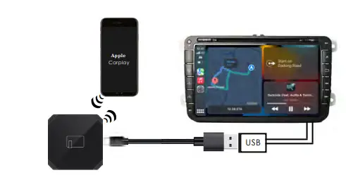 Shenzhen Bozhong Yuantong Trading LX-90T Wireless CarPlay-5