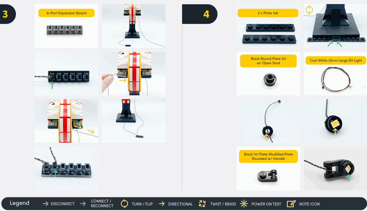 LIGHT MY BRICKS 75327 Lego Luke Skywalker Red Five Helmet Light Kit - fig3