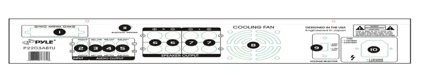 Pyle-4-Channel-Bluetooth-Home-Power-Amplifier-2000-Watt-Audio-Stereo-Receiver-w-Speaker-fig-2