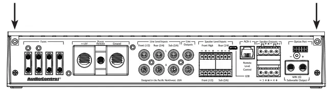 AudioControl D 5 1300 High Power Multi Channel Amplifier - Removal Procedure