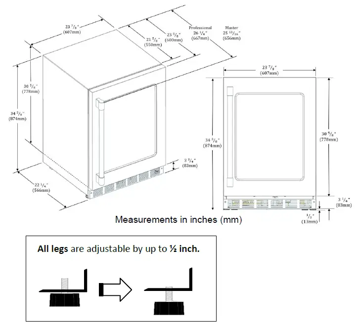 Thermador-T24UR925RS-Glass-Door-Refrigerator-fig-3