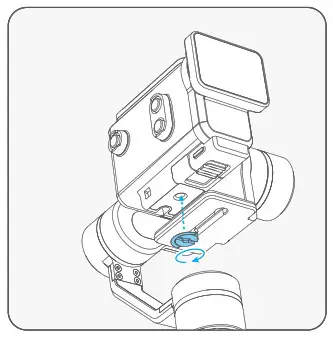 FEIYUTECH G5 GS 3-Axis Gimbal - Install the Sony camera