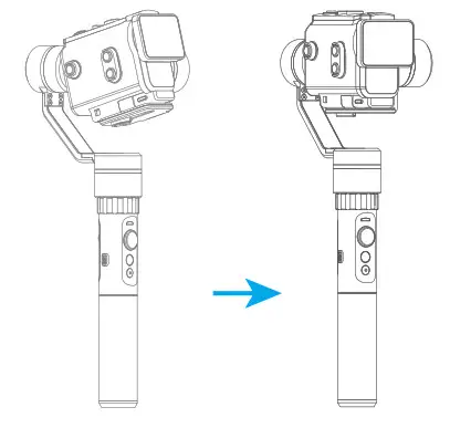 FEIYUTECH G5 GS 3-Axis Gimbal - Motion Control Mode 4