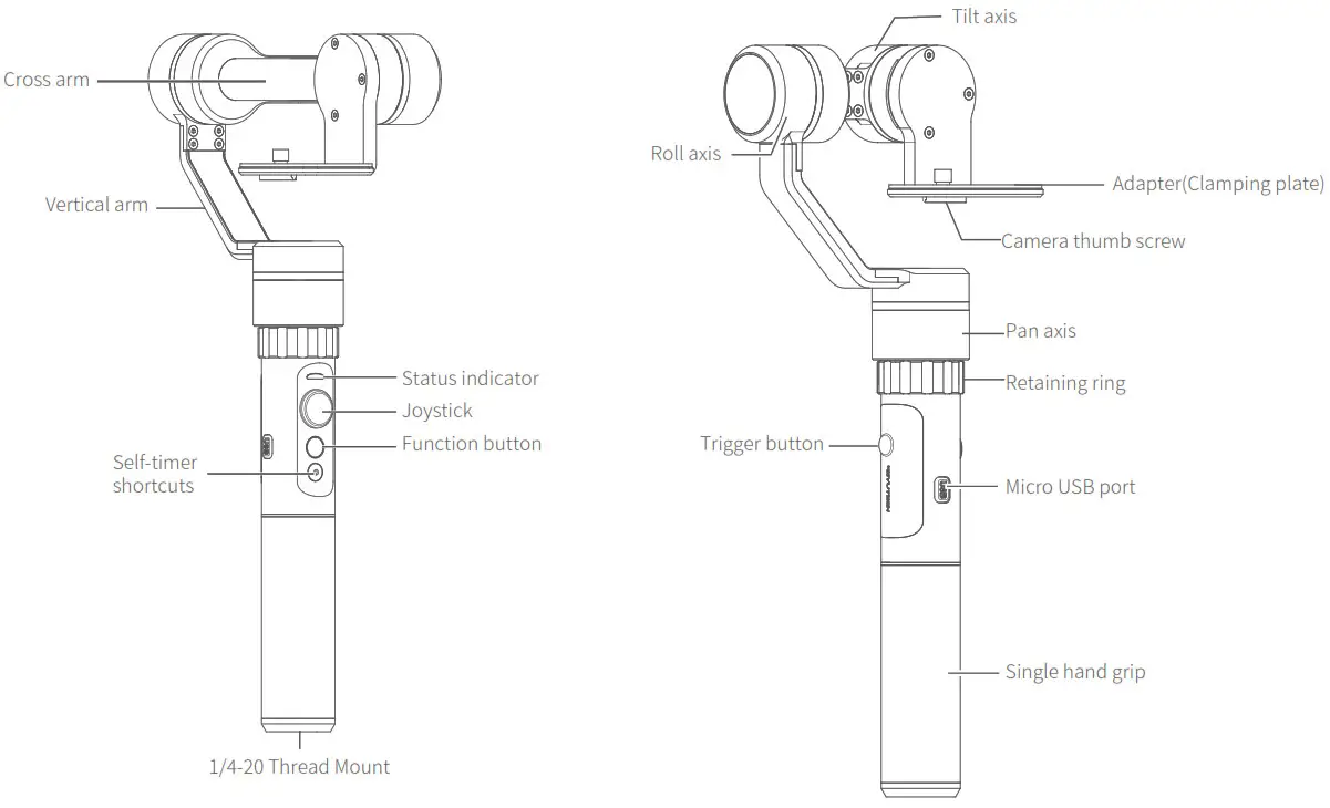 FEIYUTECH G5 GS 3-Axis Gimbal - Product Overview