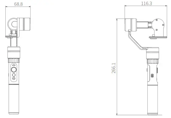FEIYUTECH G5 GS 3-Axis Gimbal - Technical Specifications