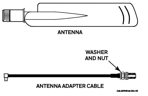Honeywell AlarmNet CELL-ANTHB Antenna Kit 1