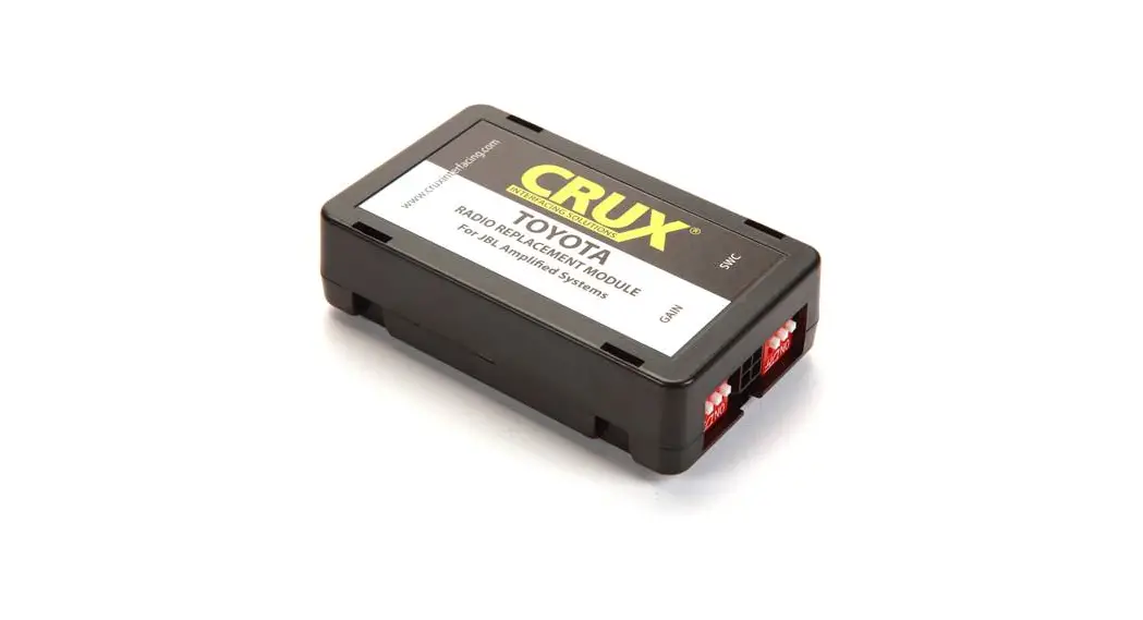 Crux Cs-tj20 Radio Replacement With Steering Wheel Control Retention Instruction Manual
