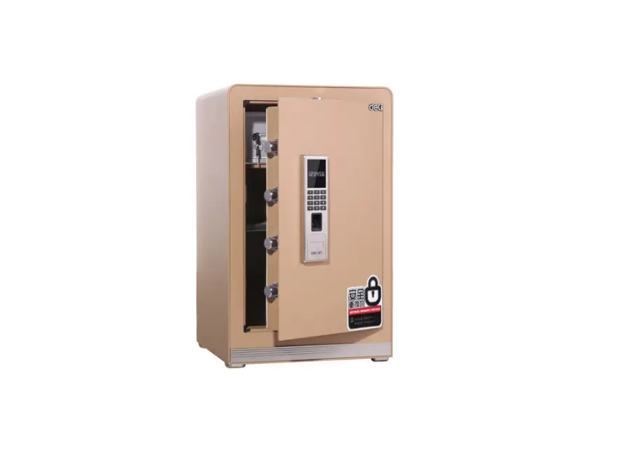 Deli 4122 Fingerprint And Digital Safe Box User Manual