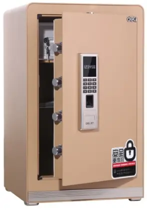 deli 4122 Fingerprint and Digital Safe Box