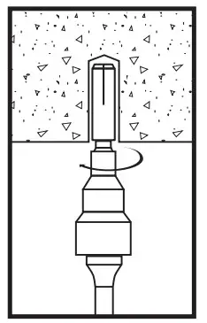 DEWALT AISI 1008 Smart DI Internally Threaded Expansion Anchor - INSTALLATION 8