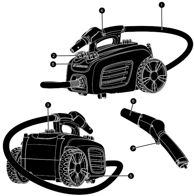 McCULLOCH MC1375 AU Canister Steam System - Product Information