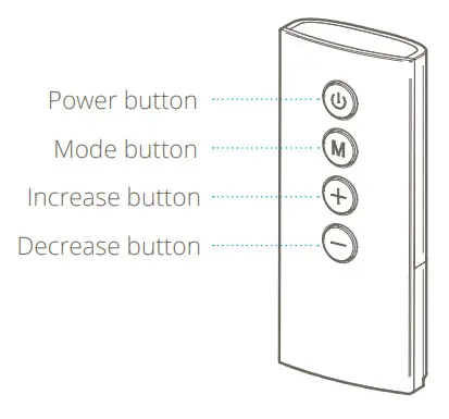 duux DXHU06 Beam Mini Smart Ultrasonic Humidifier - Functions