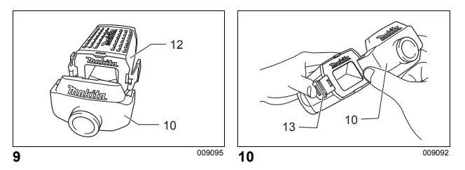 makita-DBO140,-DBO180-Cordless-Random-Orbit-Sander-FIG6
