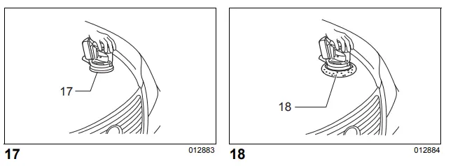 makita-DBO140,-DBO180-Cordless-Random-Orbit-Sander-FIG9