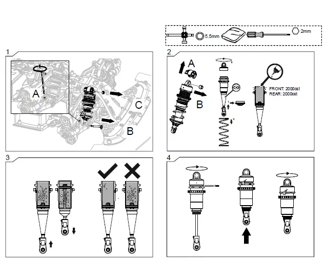 ARRMA-9768170-Limitless-4WD-Speed-Basher-Roller-Chassis-23