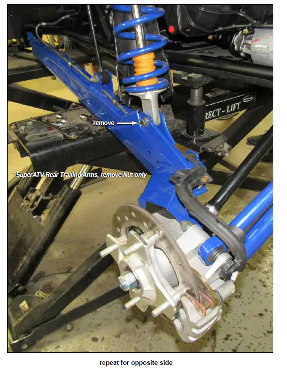 SUPERATV Polaris RZR XP Mud Sand Flaps FIG (2)