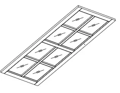 UNBRANDED CX729SC WAL Walnut Storage Cabinet - FIG10