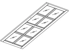 UNBRANDED CX729SC WAL Walnut Storage Cabinet - FIG12