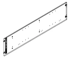 UNBRANDED CX729SC WAL Walnut Storage Cabinet - FIG3