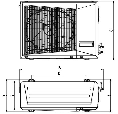 GE-APPLIANCES-UUC112WC-Side-Discharge-Condensing-Unit-06