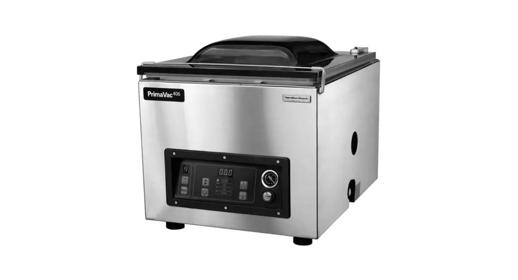 Hamilton Beach Hvc406 Chamber Vacuum Sealer User Manual Hamilton Beach Hvc406 Chamber Vacuum Sealer User Manual