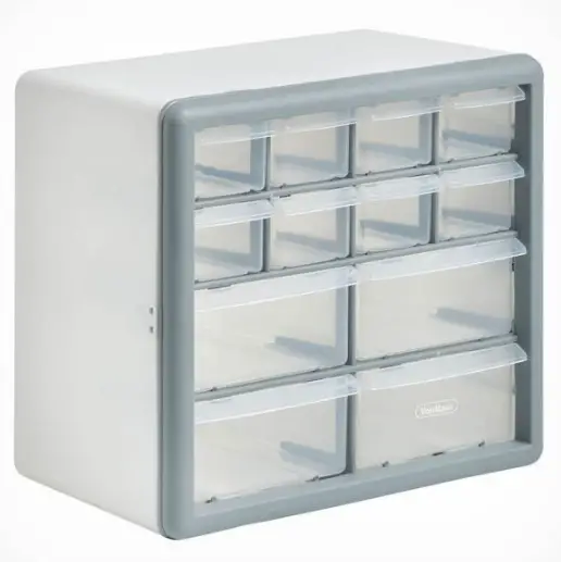 VonHaus-3515230-12-Drawer-storage-Organiser-White-PRODUCT