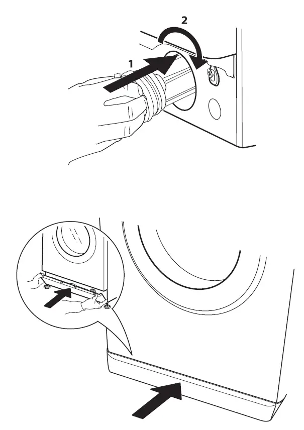IKEA 805.254.62 UDDARP Front Load Washer Dryer 29