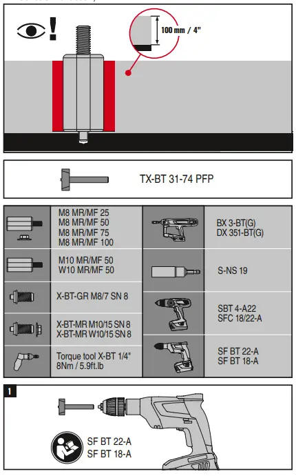 HILTI-Stepped-Drill-Bit TX-31-74-PFP-Stepped-Drill-1