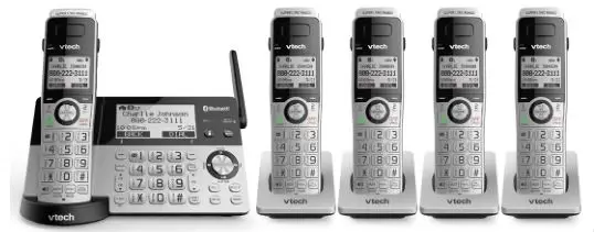 Vtech 5-Handset Expandable Cordless Phone IS8151-5