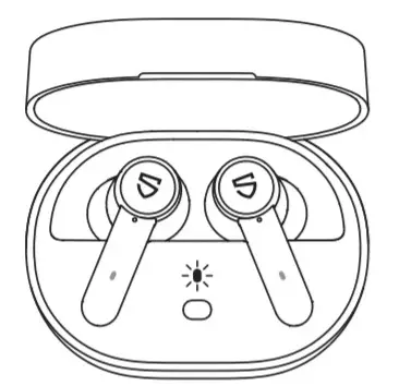 SOUNDPEATS Q Earbuds - Charge2