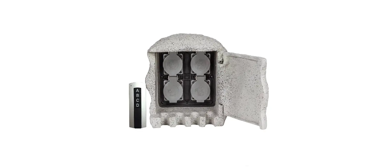 Sygonix 2525296 Wifi 4-way Garden Power Outlet Instruction Manual