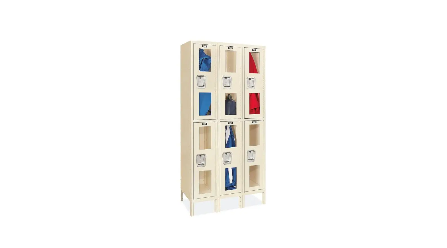 Uline H-5551 Clear View Locker 2 Tier, 3 Wide Installation Guide
