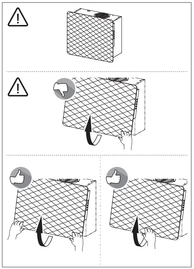 FRANKE IMPRESS 603 60 cm Wall Cooker Hood Instruction Manual - How to use